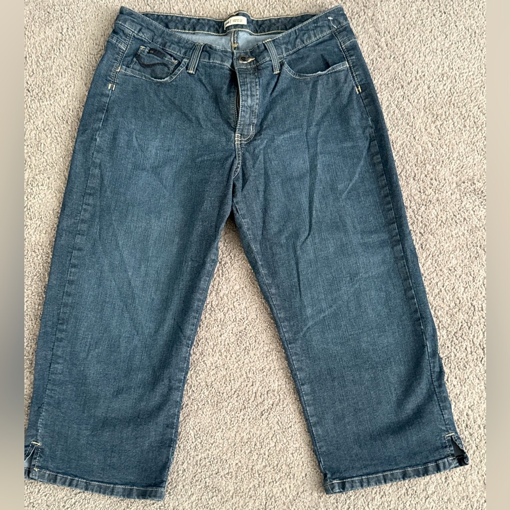 Lee Capri, Straight Fit, Blue Jeans